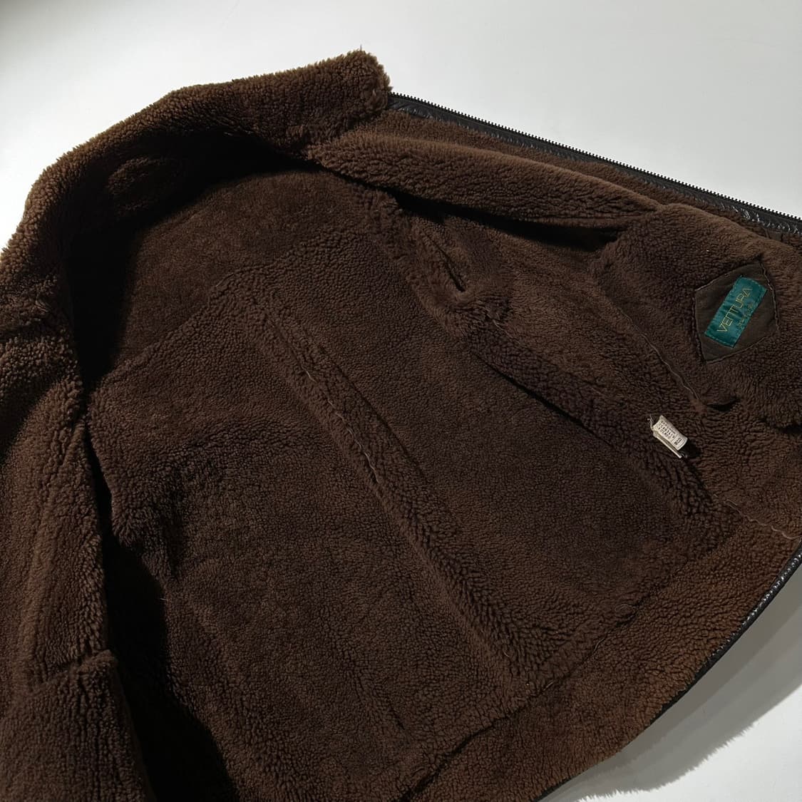 Ventura 토스카나 램스킨 시어링 무스탕 싱글 자켓 상품이미지7