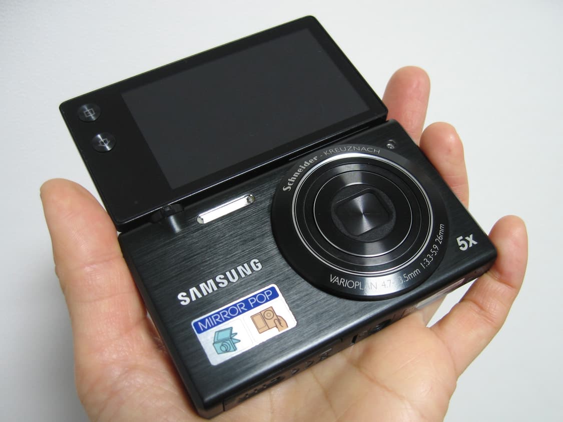 삼성 미러팝 mv800 작례O 블랙 빈티지 디카 상품이미지2