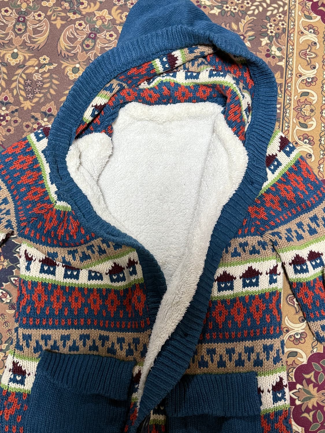 🏠노르딕 털 가디건 상품이미지2