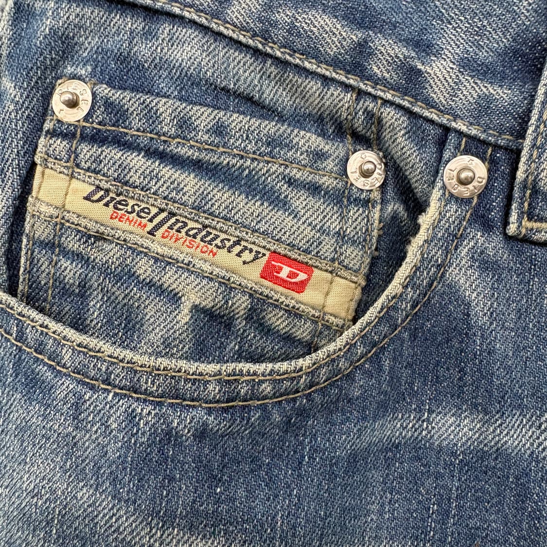 디젤 빈티지 데님 청바지 30in 상품이미지3