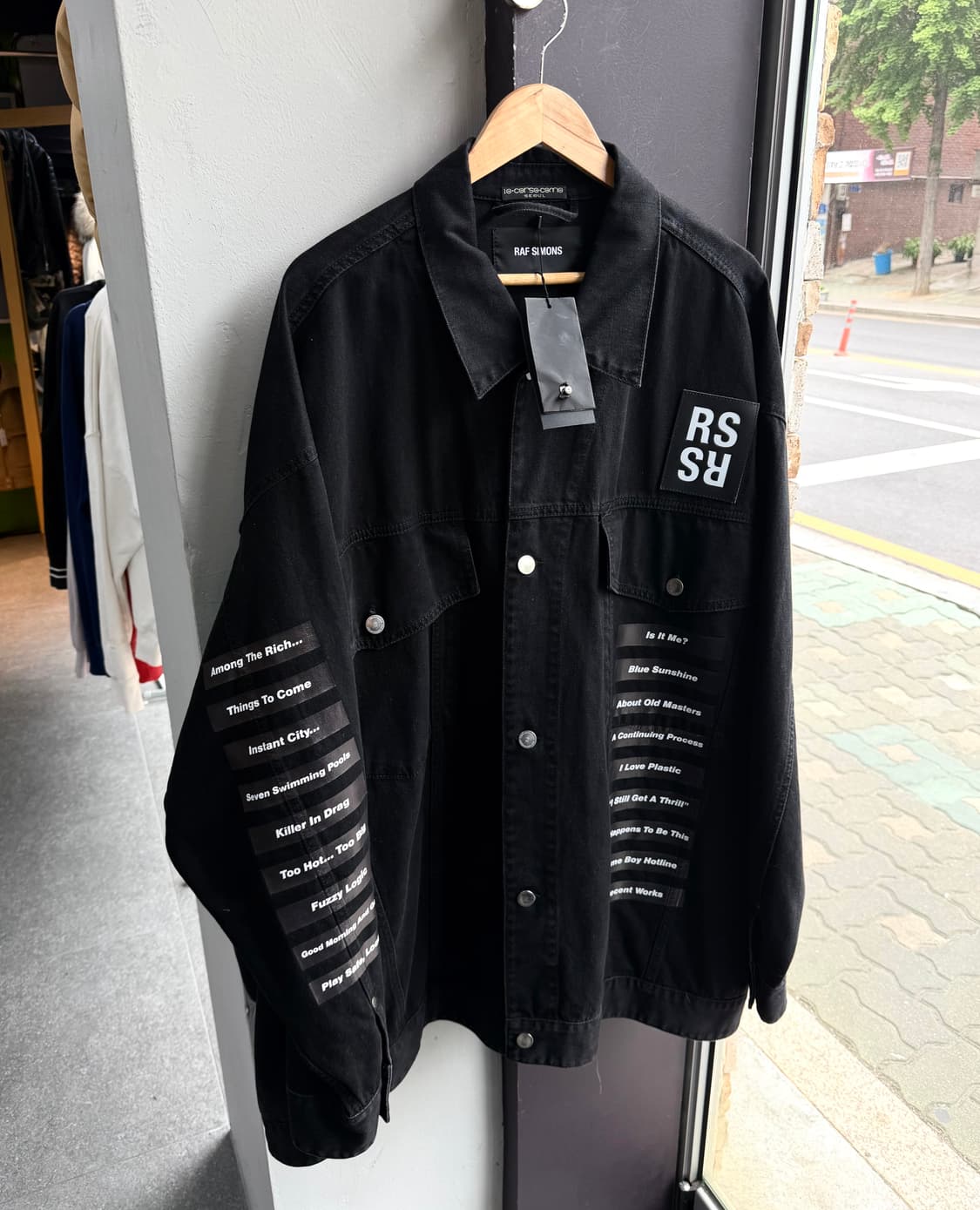 M/ 라프시몬스 플라워 뉴오더 PCL 자켓(새상품) 상품이미지4