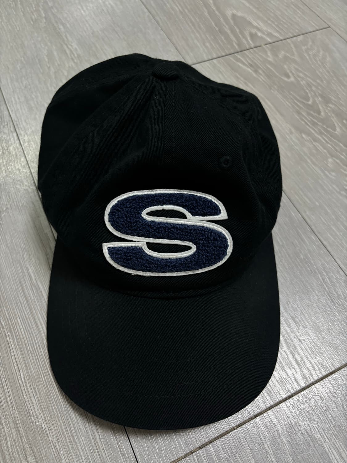 스투시 셔닐 S 로우 프로 캡 블랙 상품이미지1