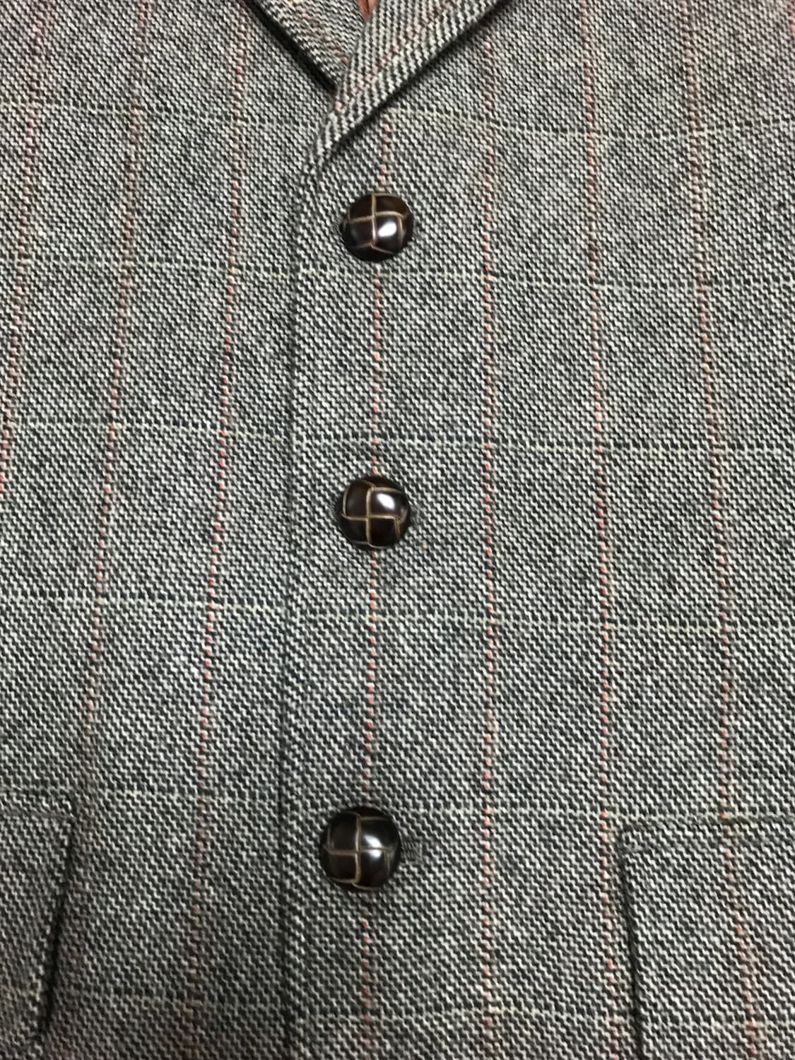 골든베어 헤링본 모직 자켓 M 상품이미지2