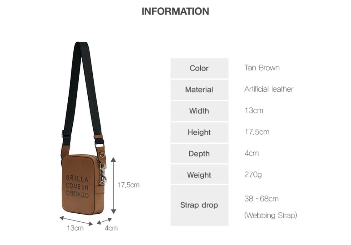 비비와이비 (bbyb) 남여공용 크로스백 상품이미지7