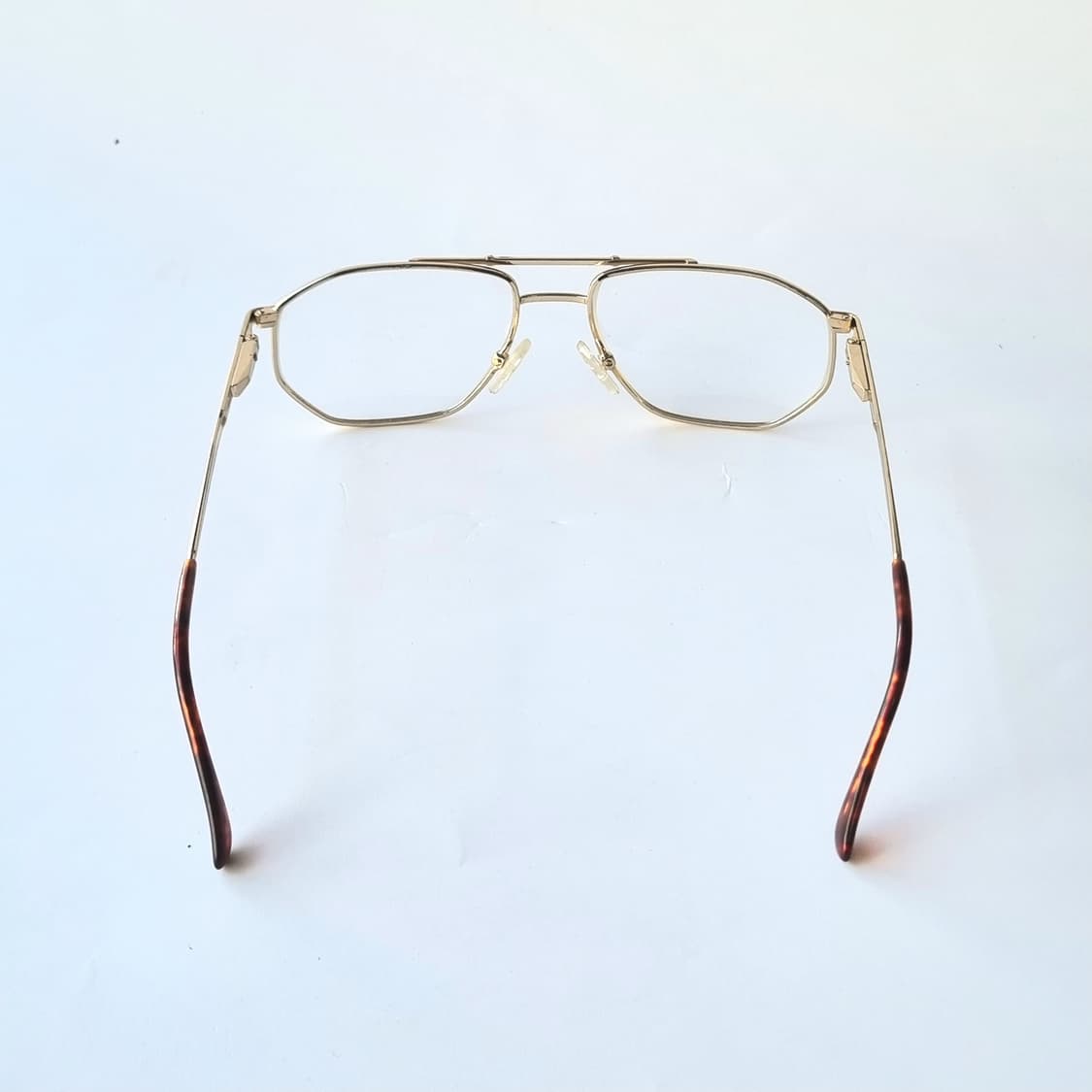 데드스탁 빈티지 헥사곤 더블 브릿지 안경테 756 상품이미지5