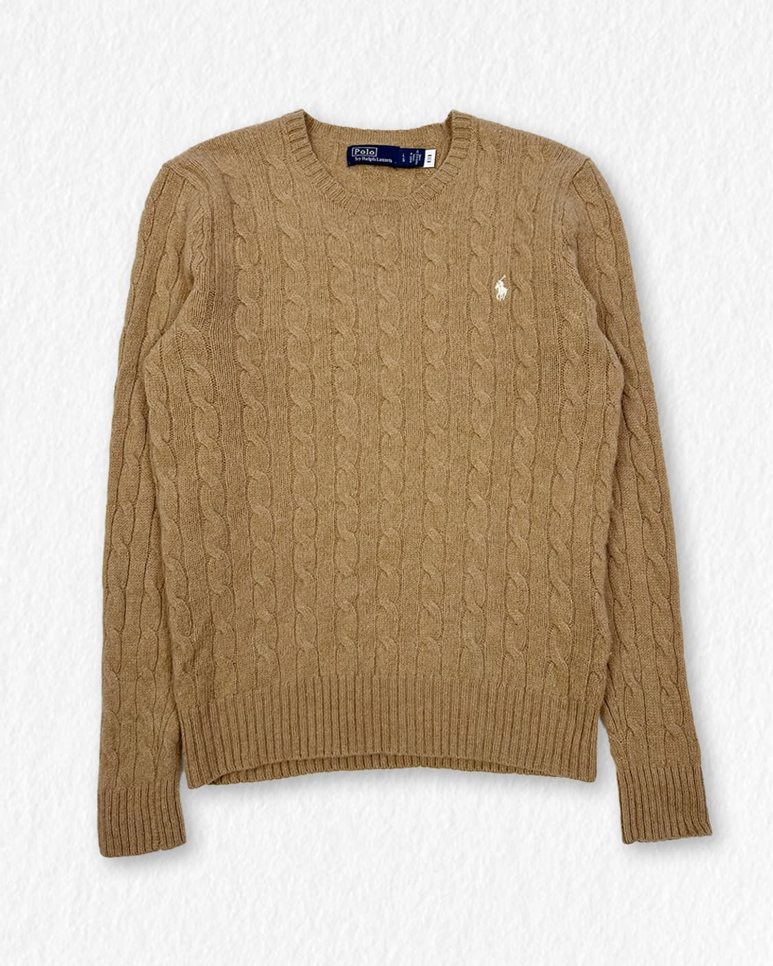 폴로랄프로렌 울 캐시미어 니트 베이지 상품이미지1