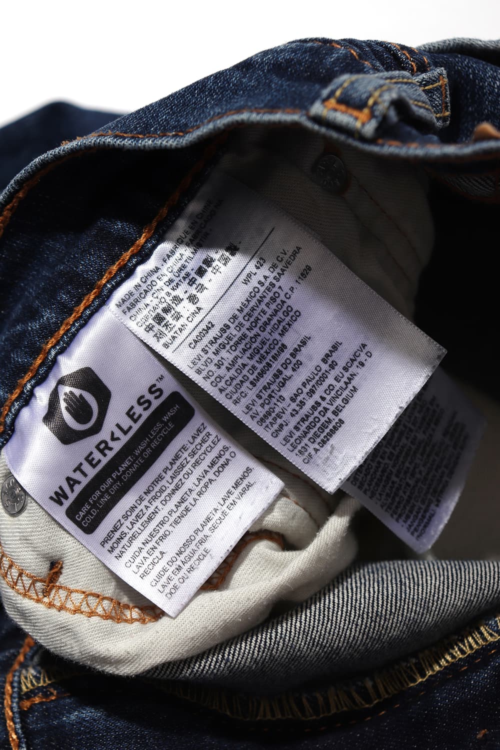 LEVIS 502 워싱 데님 팬츠 size 30 상품이미지4