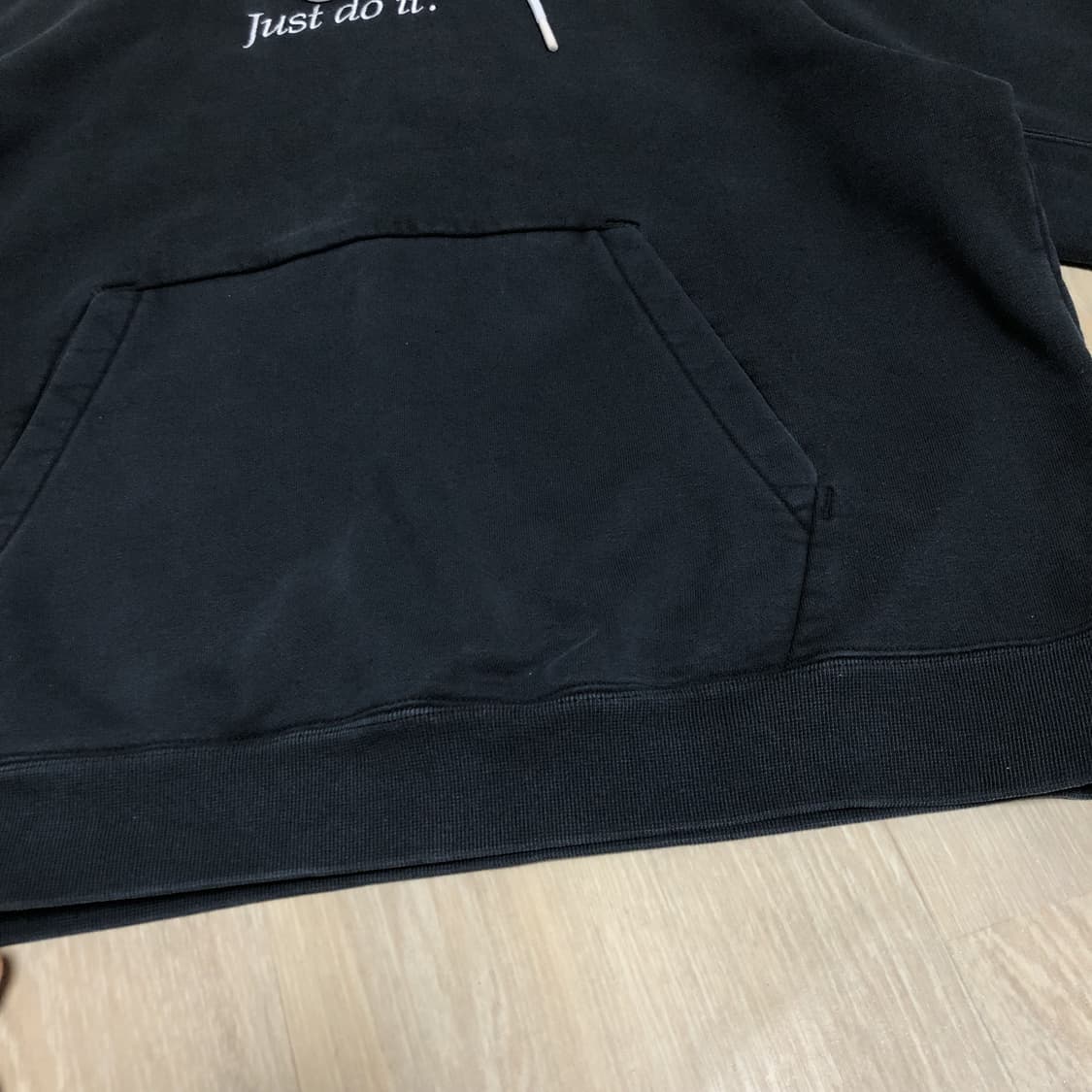 (오버핏 M) 나이키 NIKE JDI 헤비웨이트 오버사이즈 후드티 블랙 상품이미지4