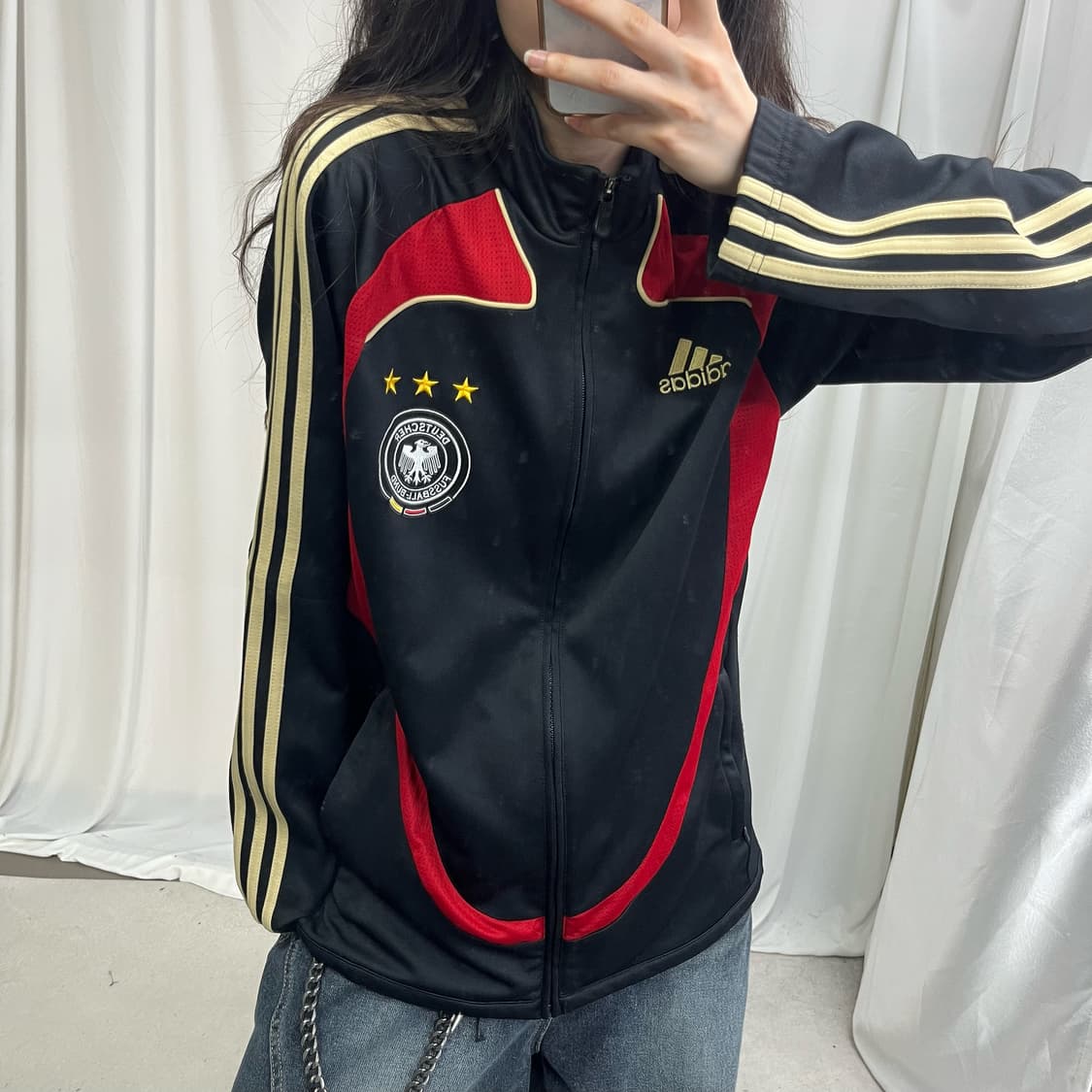 Adidas Germany black jersey 상품이미지3