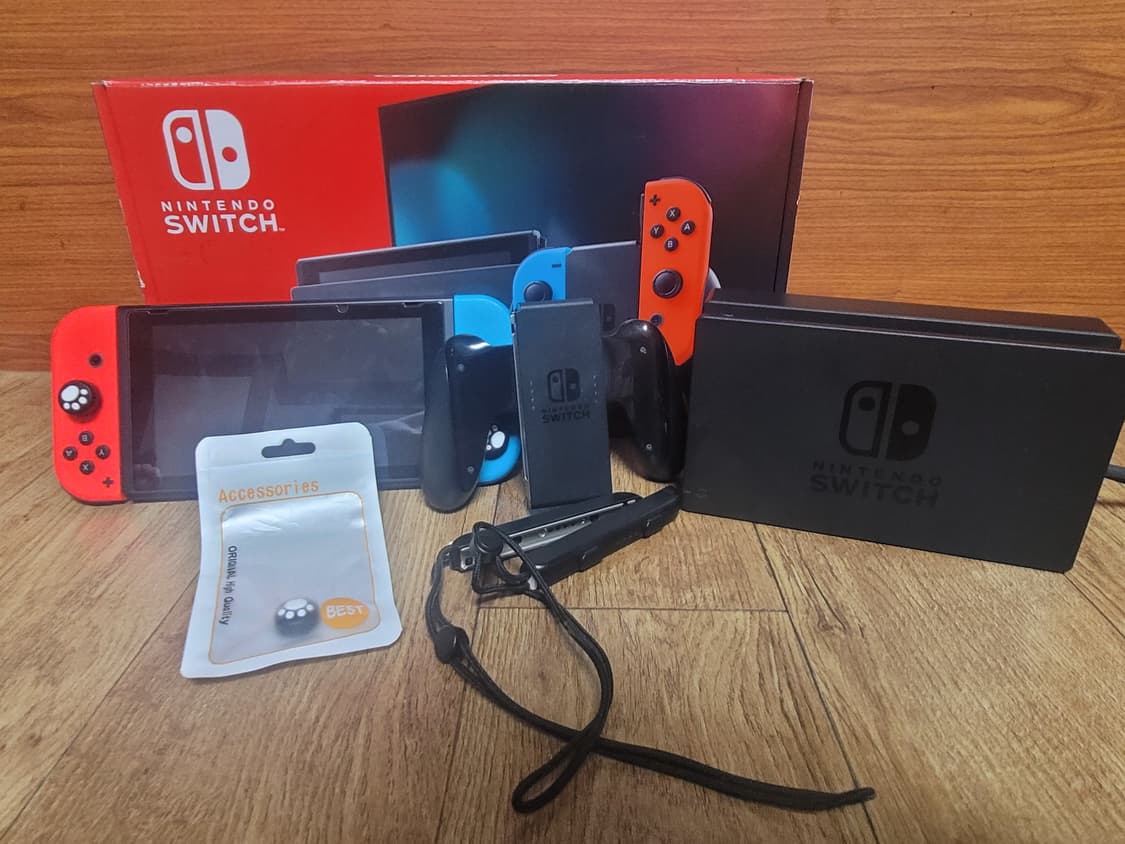 닌텐도 스위치 본체 풀세트 +sd 카드 상품이미지1
