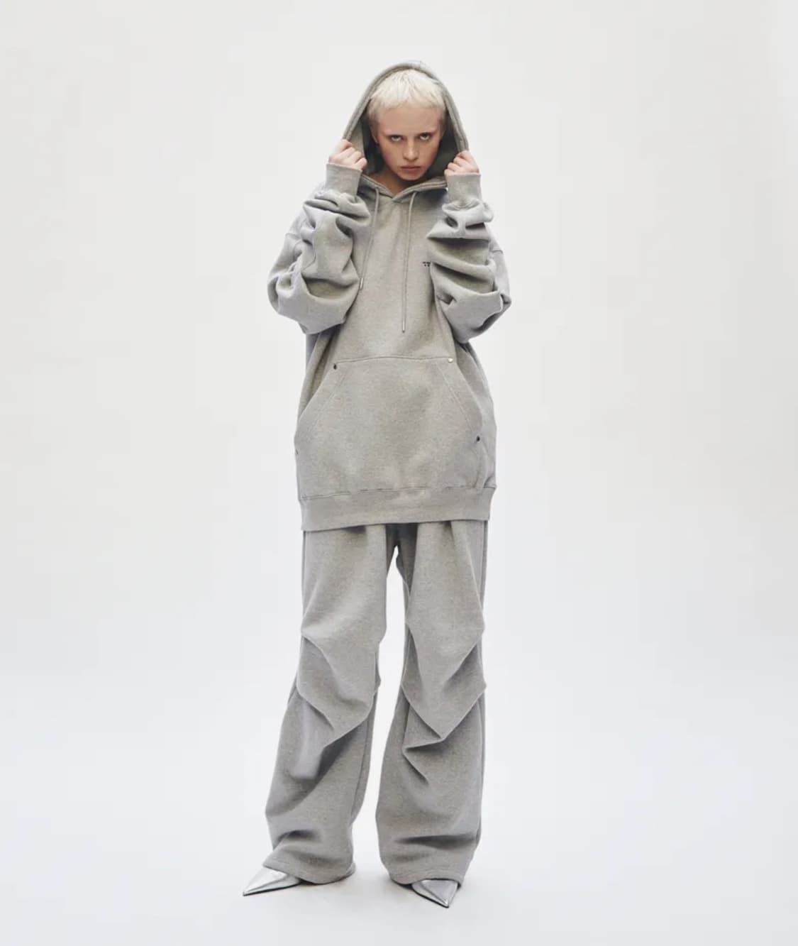 트리밍버드 트레이닝 바지 Rivet Sweat Set-up Pants 상품이미지1