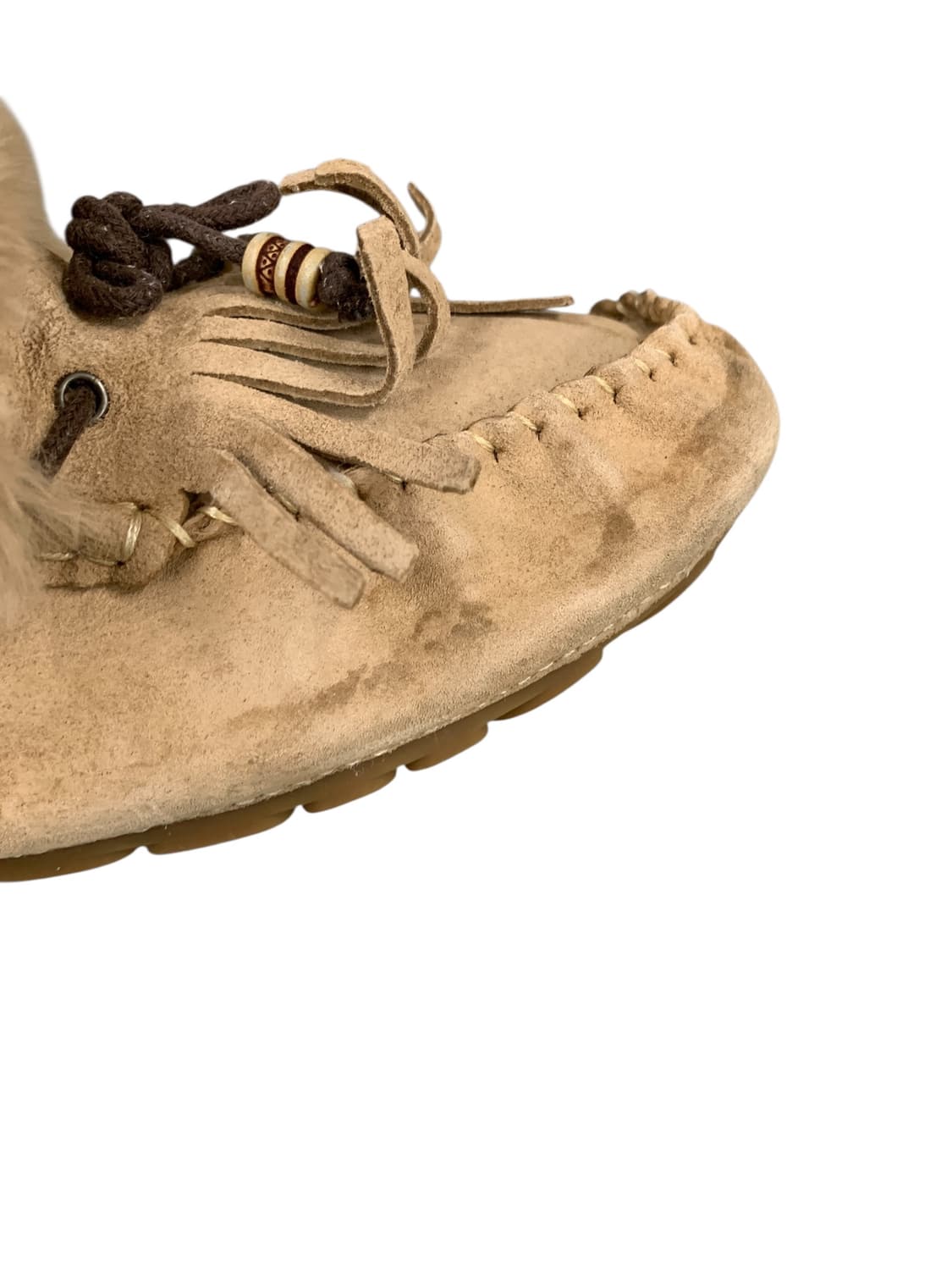 어그 오즈웨어 플러피 태슬 양털 모카신 브라운 250 (Gr-3283)  상품이미지7