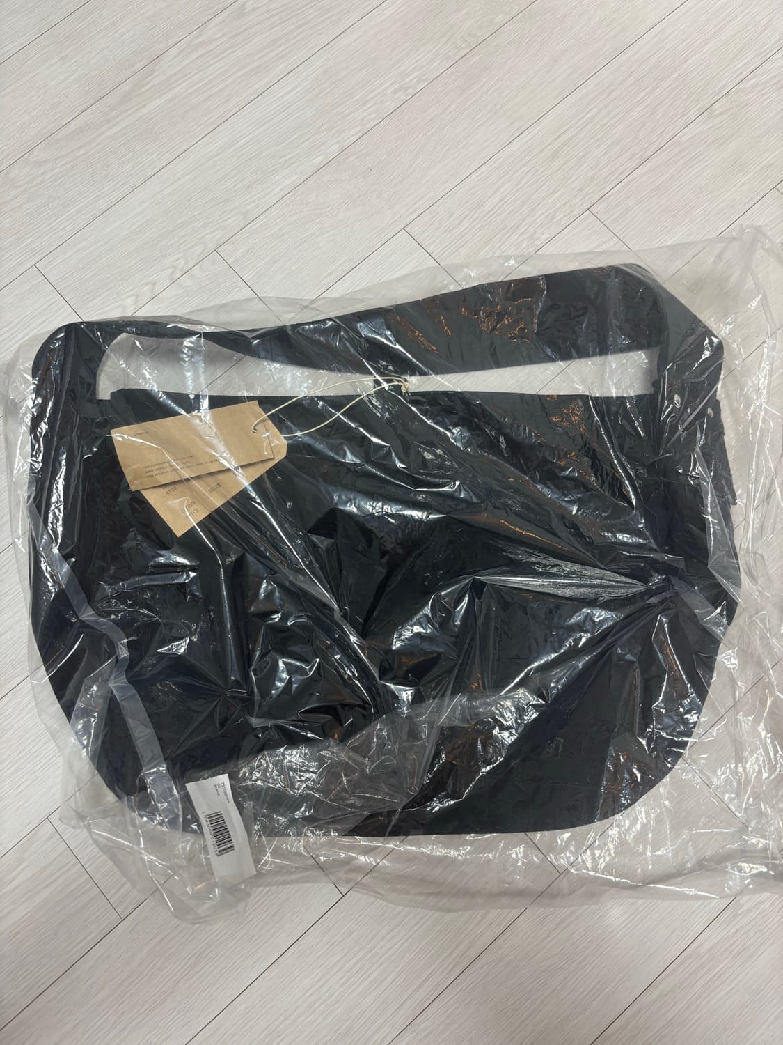 [L] 타이가 타카하시 lot.004 뉴스보이 백 블랙 상품이미지2