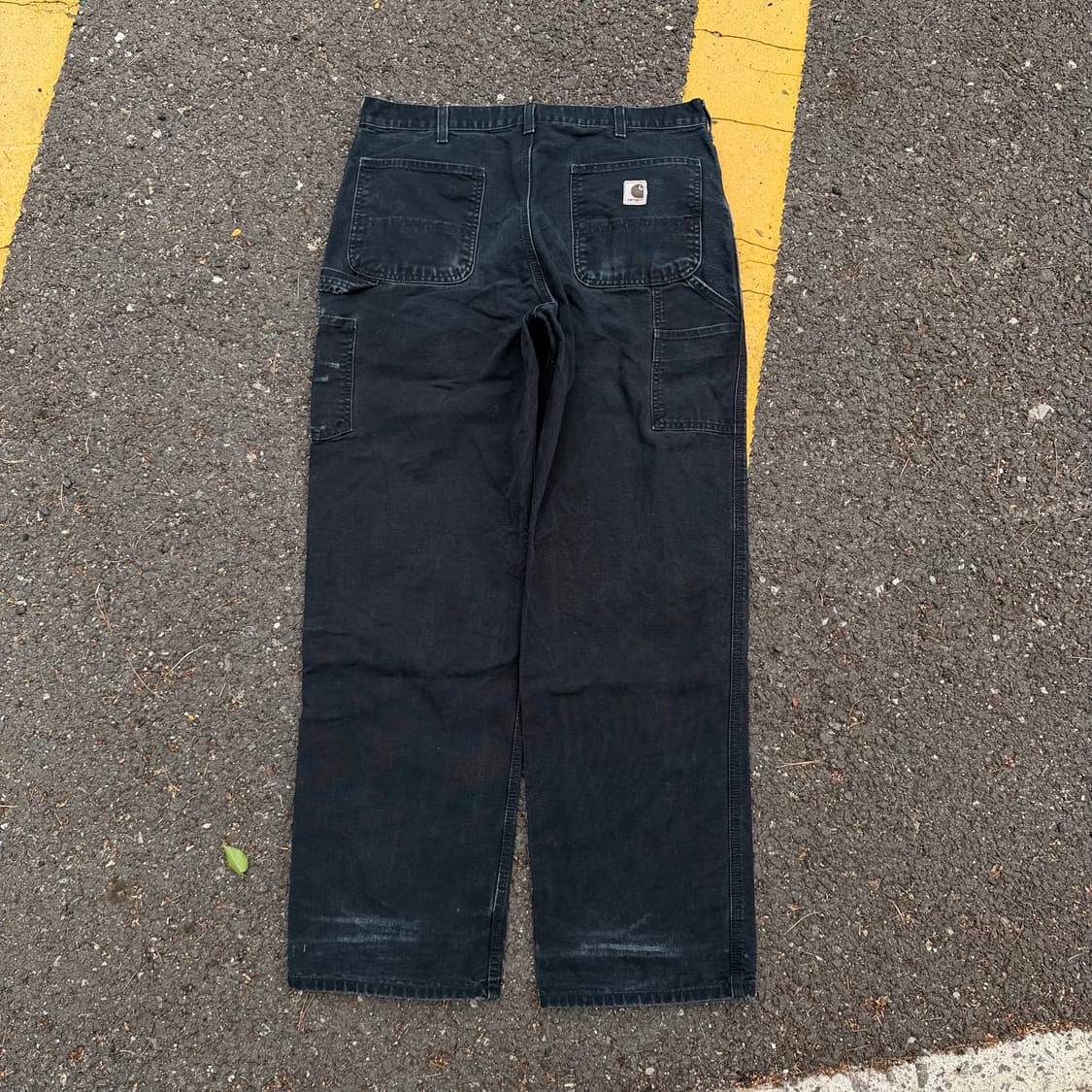OG 칼하트 B11 BLK 싱글니 카펜터 팬츠 상품이미지5