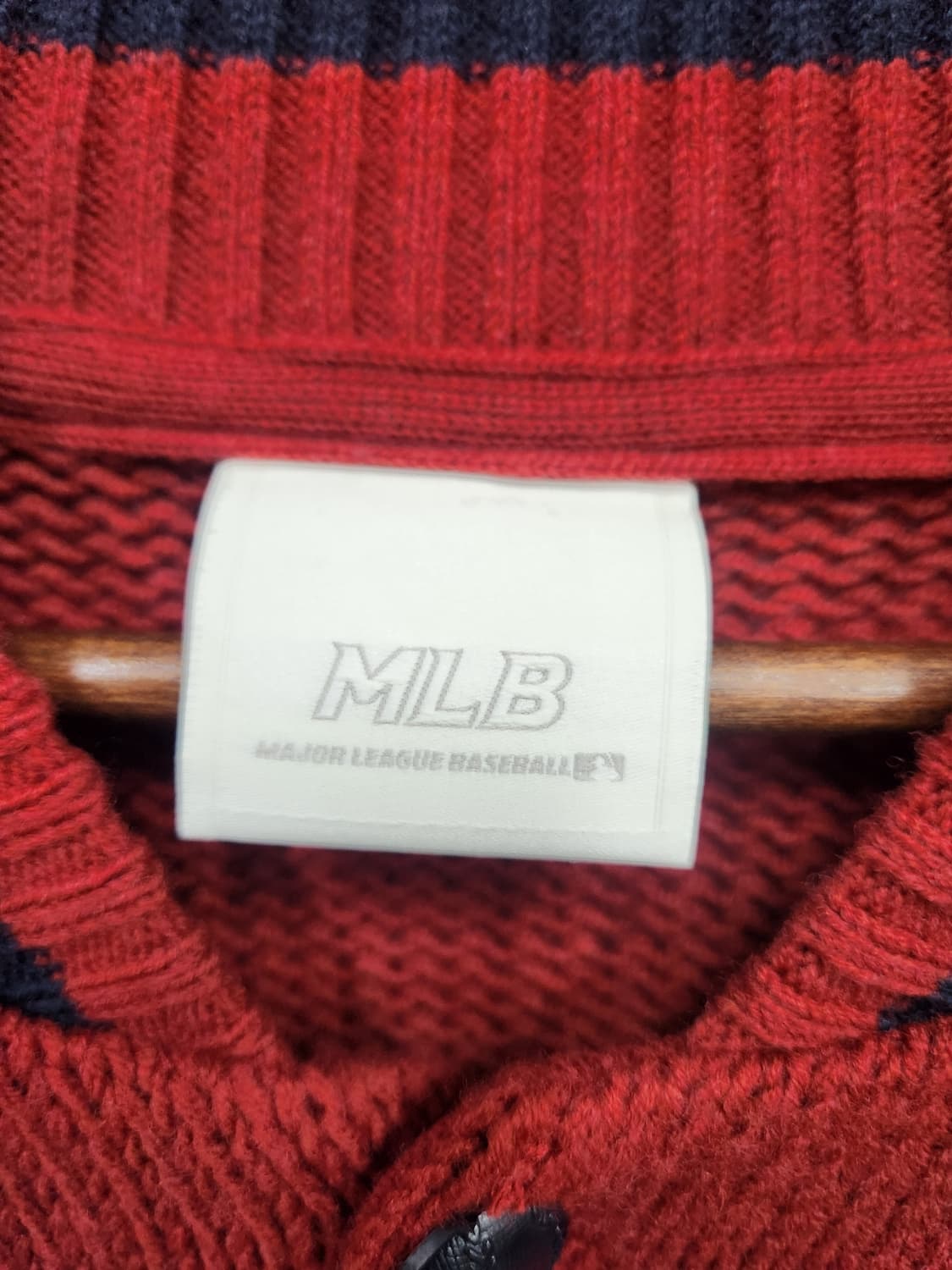 MLB redsox 레드 니트자켓 상품이미지5