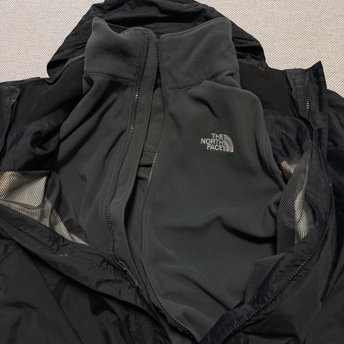노스페이스 하이벤트 바람막이 자켓 (후리스 내피) 상품이미지5