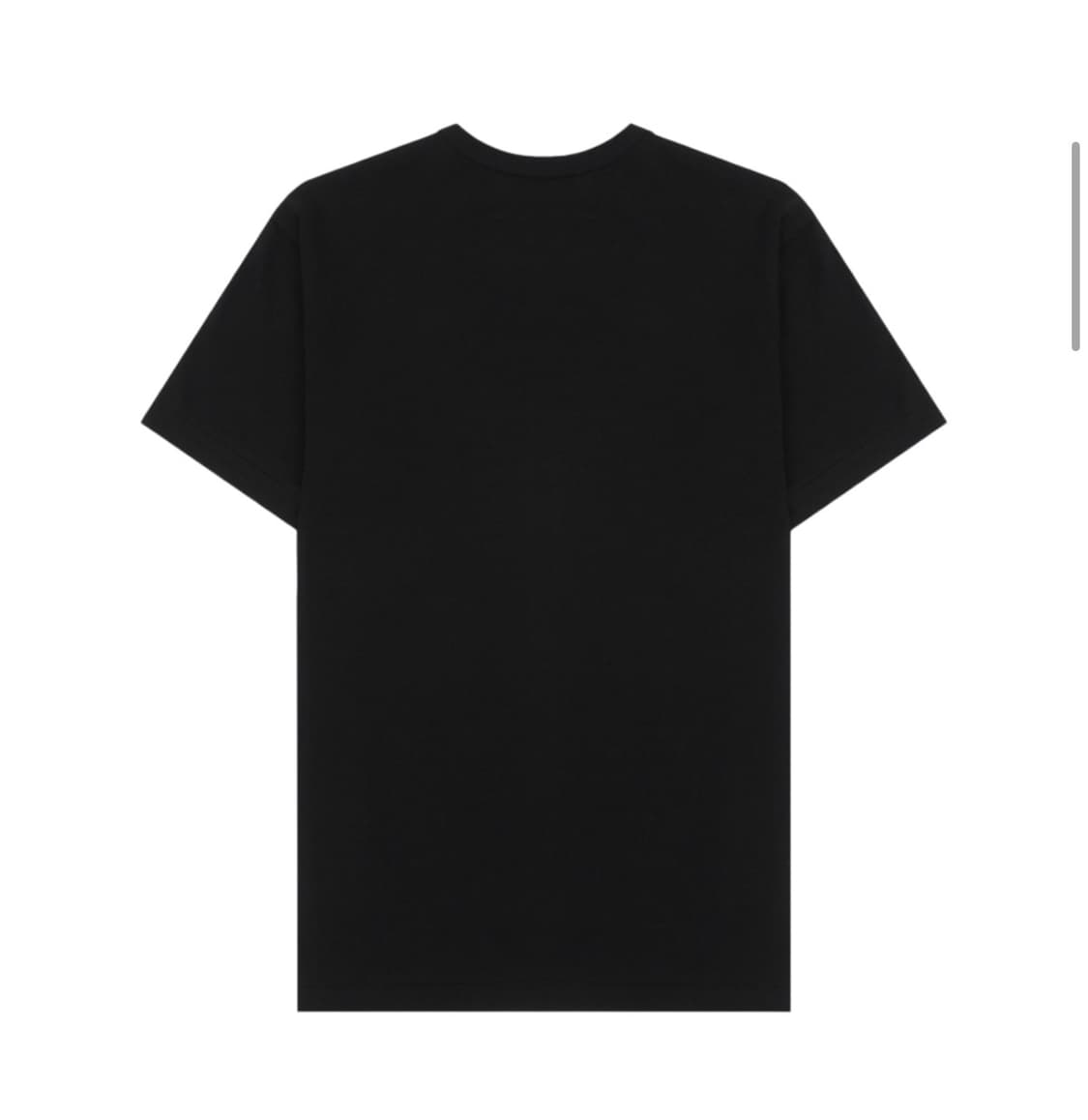 (새상품, M) CDG 로고 블랙 티셔츠 상품이미지2