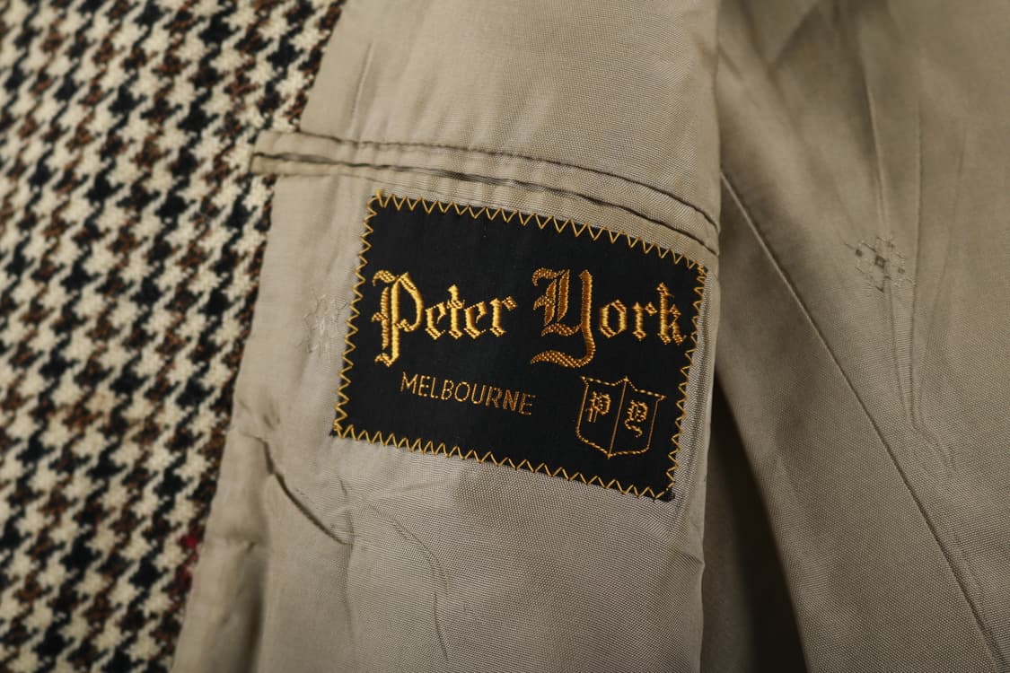 [L] 빈티지 잉글랜드 하운드체크 울자켓 상품이미지6