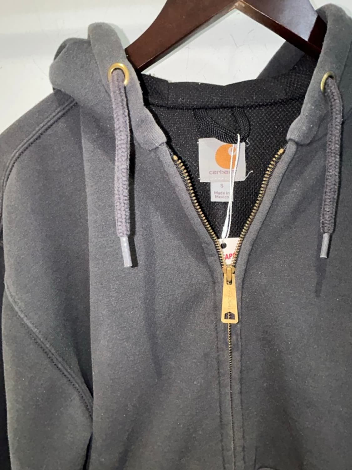 칼하트 미드웨이트 후드 집업 상품이미지3