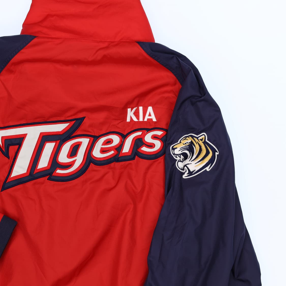 [XL] 기아 타이거즈 올드 자수 춘추 바람막이 야구 점퍼 N6991 상품이미지3