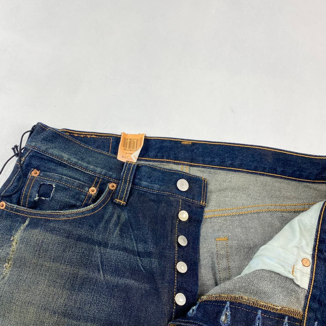 리바이스 501 데드스탁 워싱 데님 진 (34) 상품이미지7