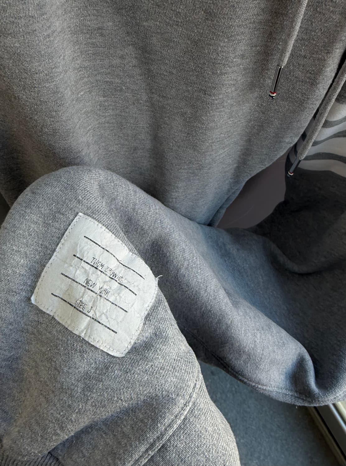 3/ 톰브라운 4-Bar 코튼 조거팬츠 상품이미지5