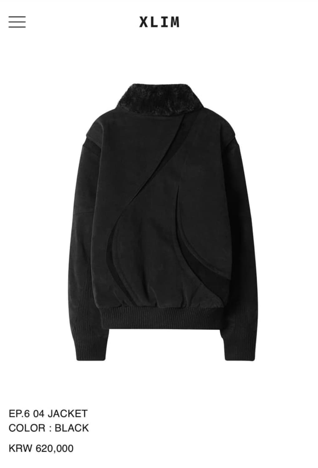 [M] 엑슬림 ep6 04 jacket Black 상품이미지1