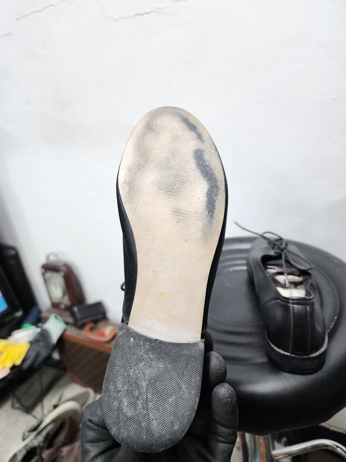 가넷 리얼레더 미니멀 로퍼 상품이미지6