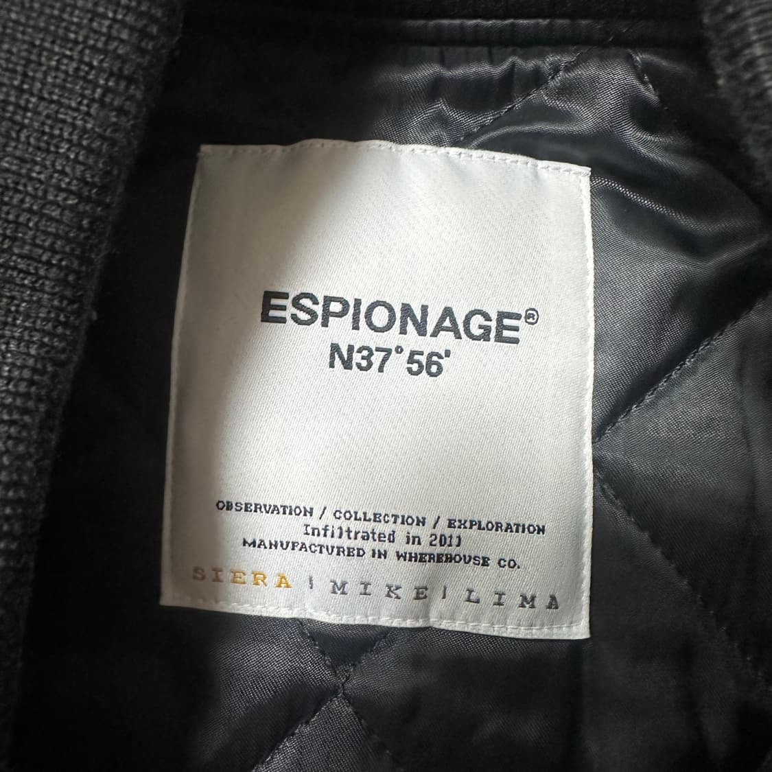 ✨ (바배) 에스피오나지 거북선 스카쟌 누빔 자켓  상품이미지3