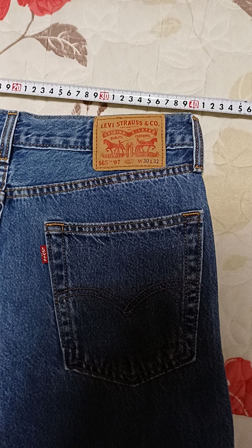 리바이스 청바지 실측31인치 기장109 상품이미지8