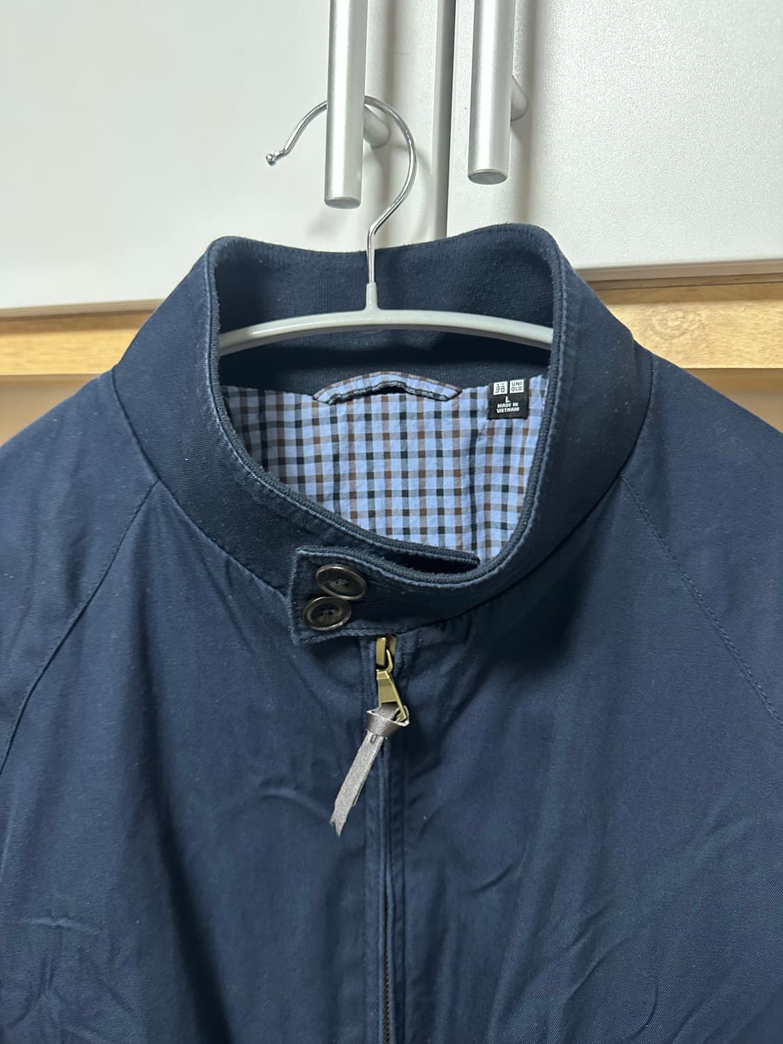 유니클로 해링턴 재킷 네이비 L 상품이미지3