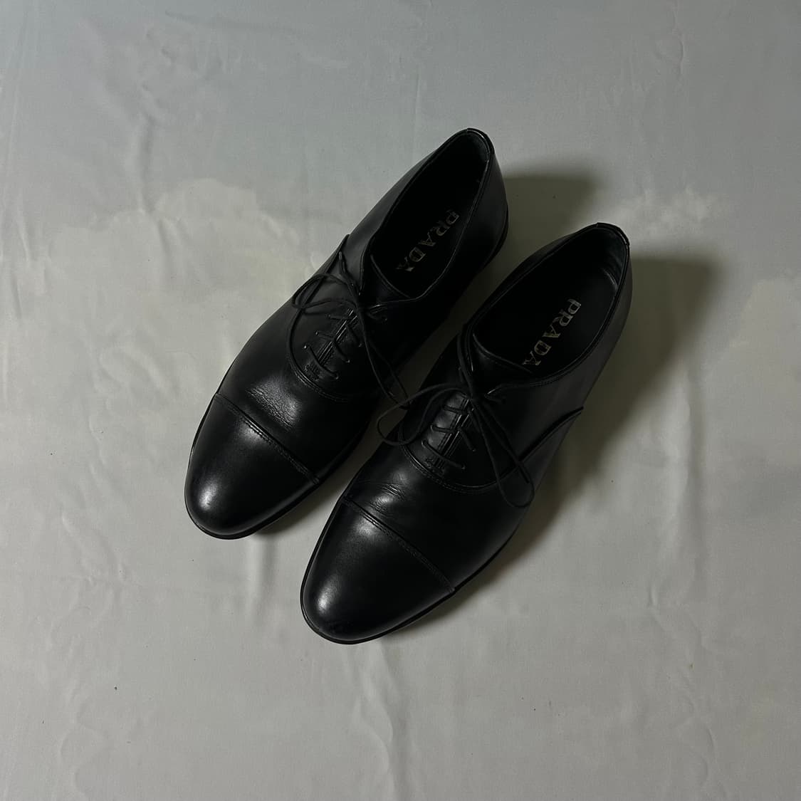 Prada sports cap toe derby shoes 상품이미지1