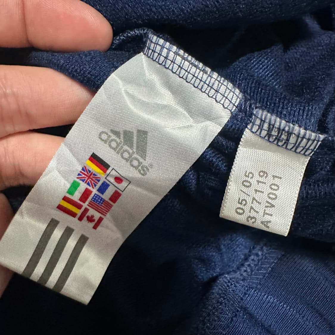 (XXL추천) 아디다스 네이비 져지 트랙탑 상품이미지3