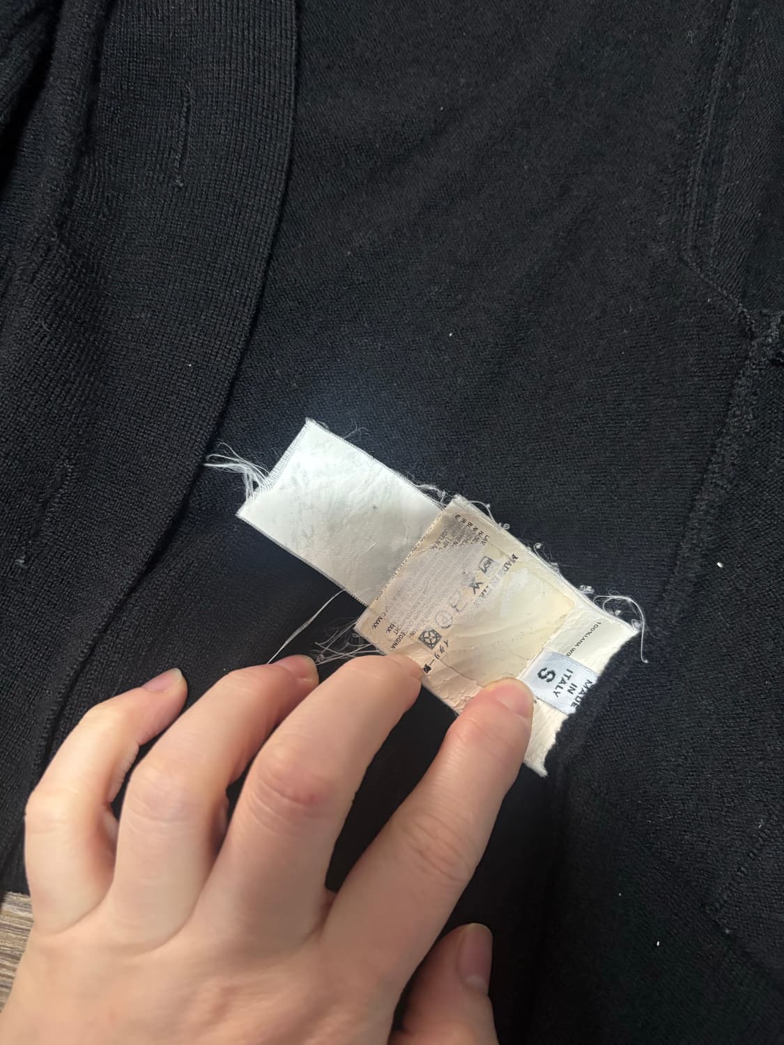 마르지엘라 비대칭 가디건+원피스 상품이미지3