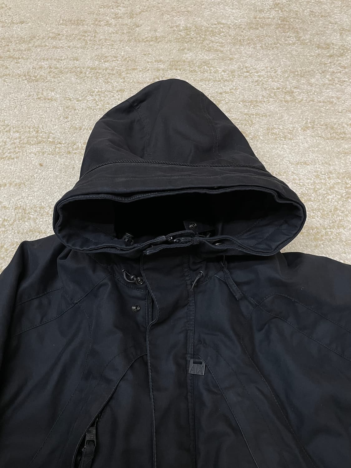 [M] 알마니 익스체인지 고프코어 테크니컬 하이넥 자켓 야상 상품이미지5