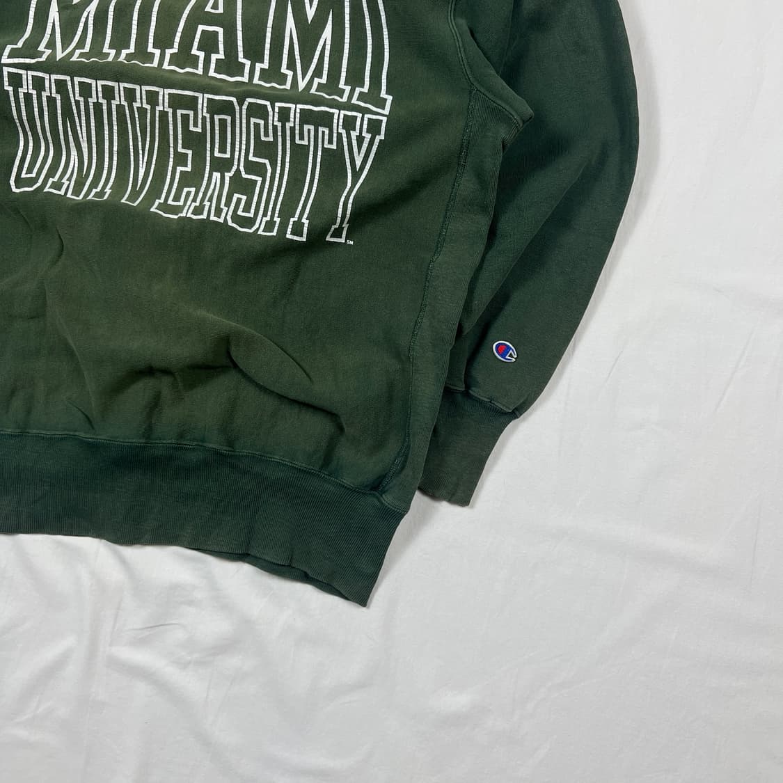 90‘s 챔피온 champion 리버스위브 miami 유니버시티 맨투맨 상품이미지3