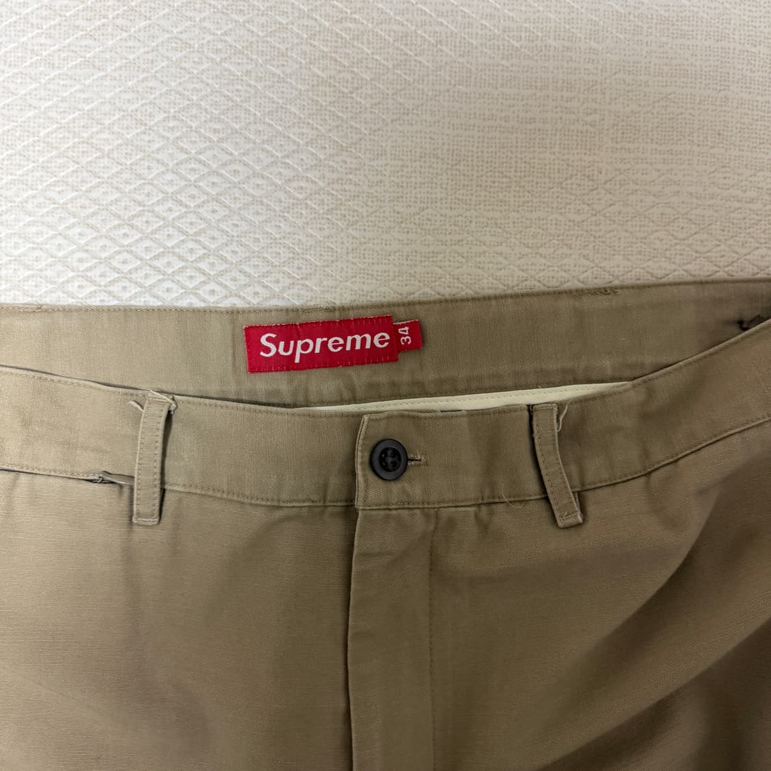 올드 슈프림 치노 팬츠 34 Size 상품이미지2