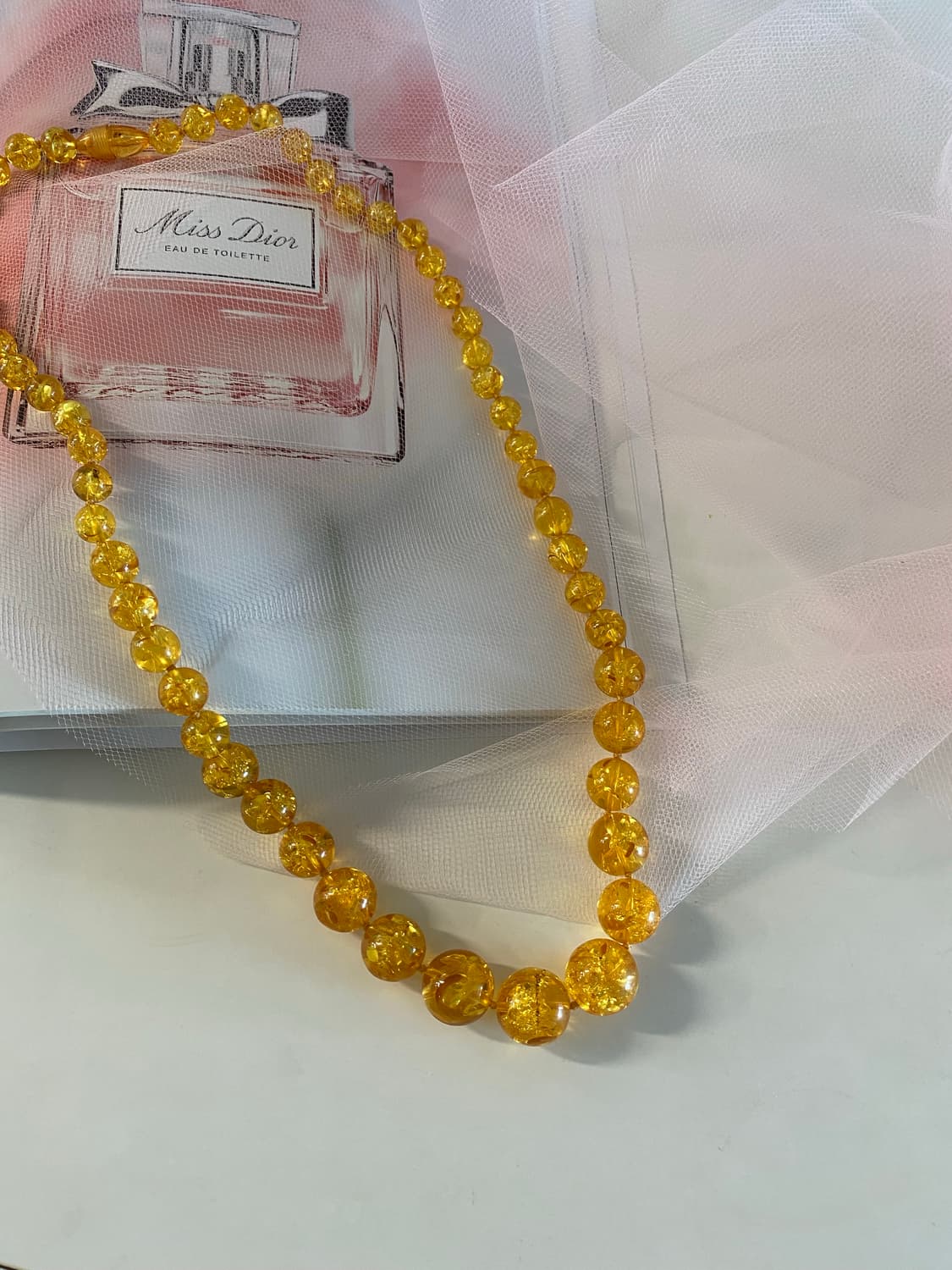 엠버 앰버 호박 구슬 목걸이 상품이미지7