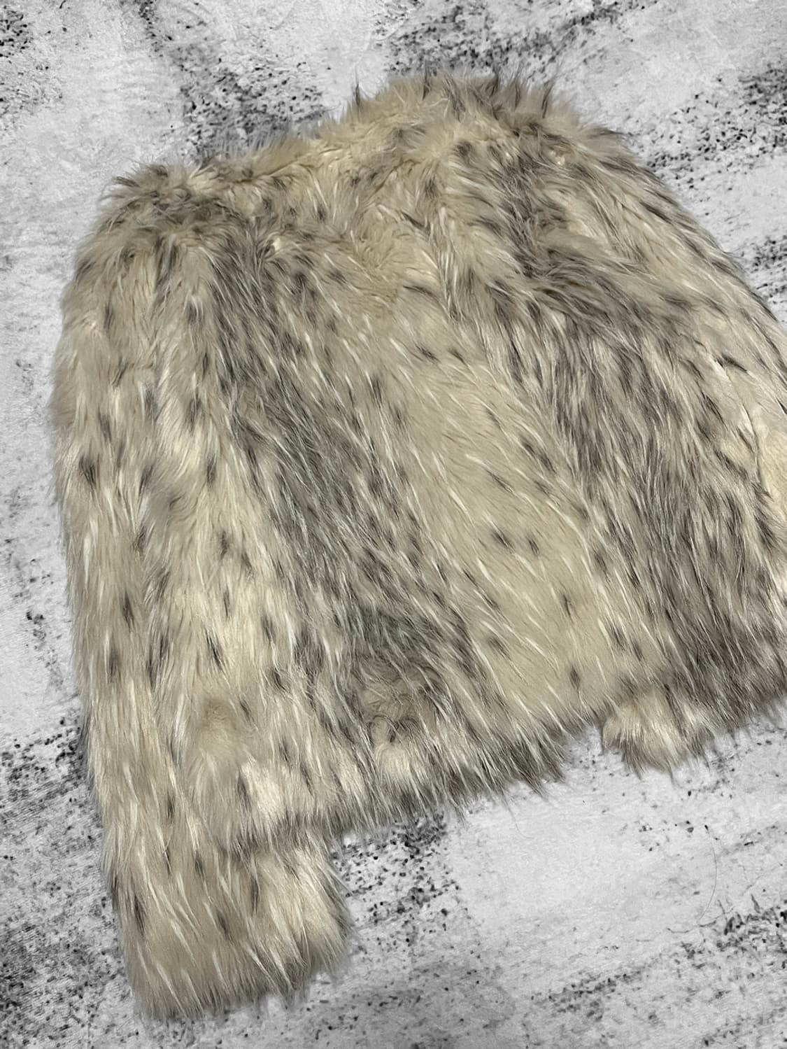 vintage cropped fur jacket  상품이미지5