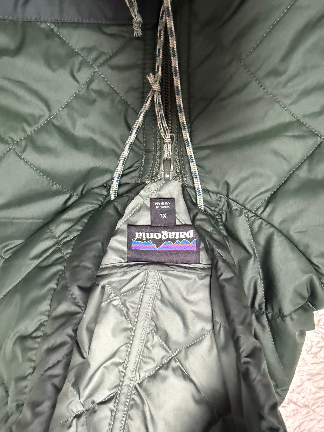 (XL)파타고니아 다이아몬트 퀼티드 후드 자켓 패딩 상품이미지3