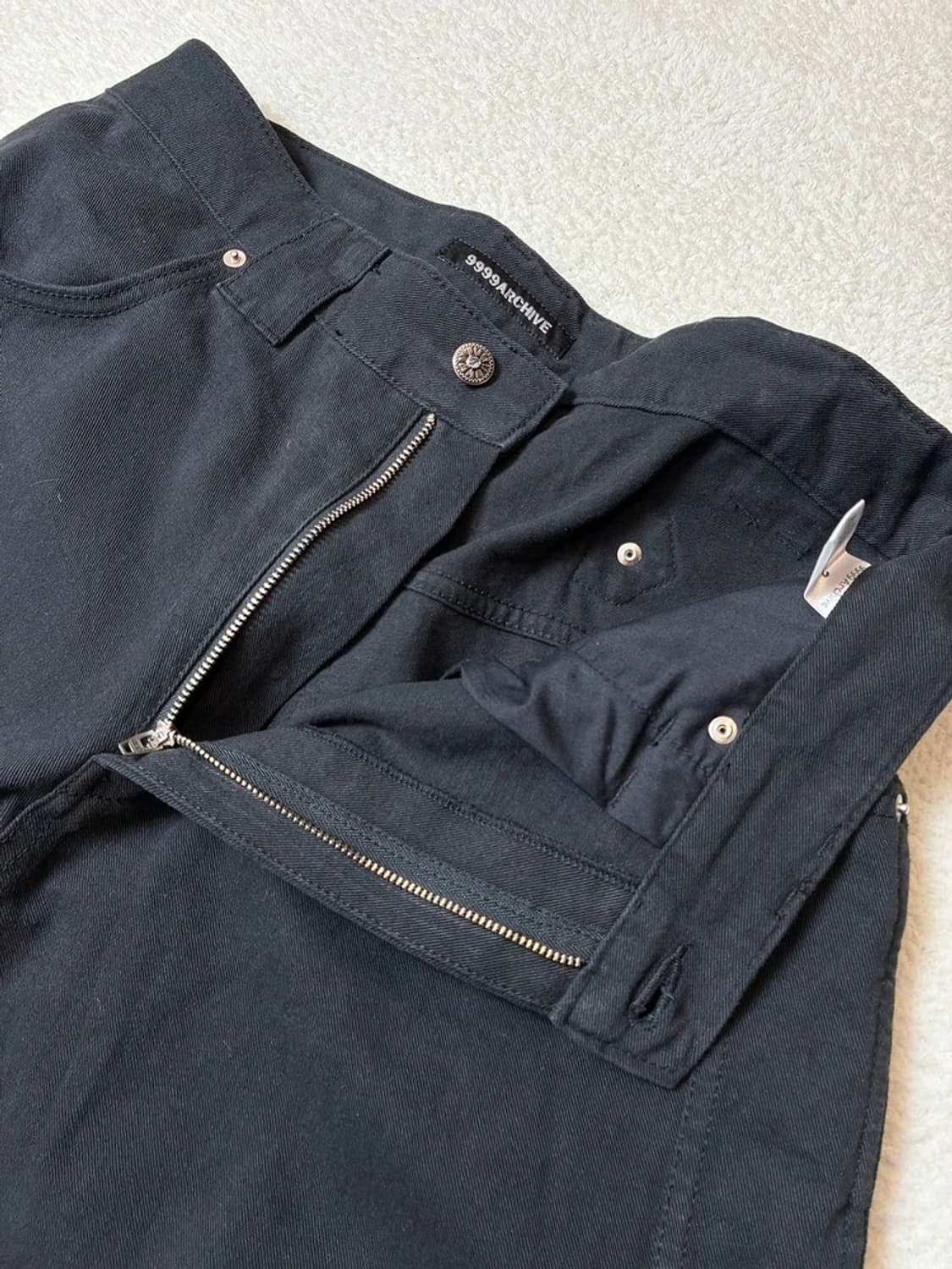 아카이브9999 테크니컬 커브드 데님 팬츠 PN6396 상품이미지7