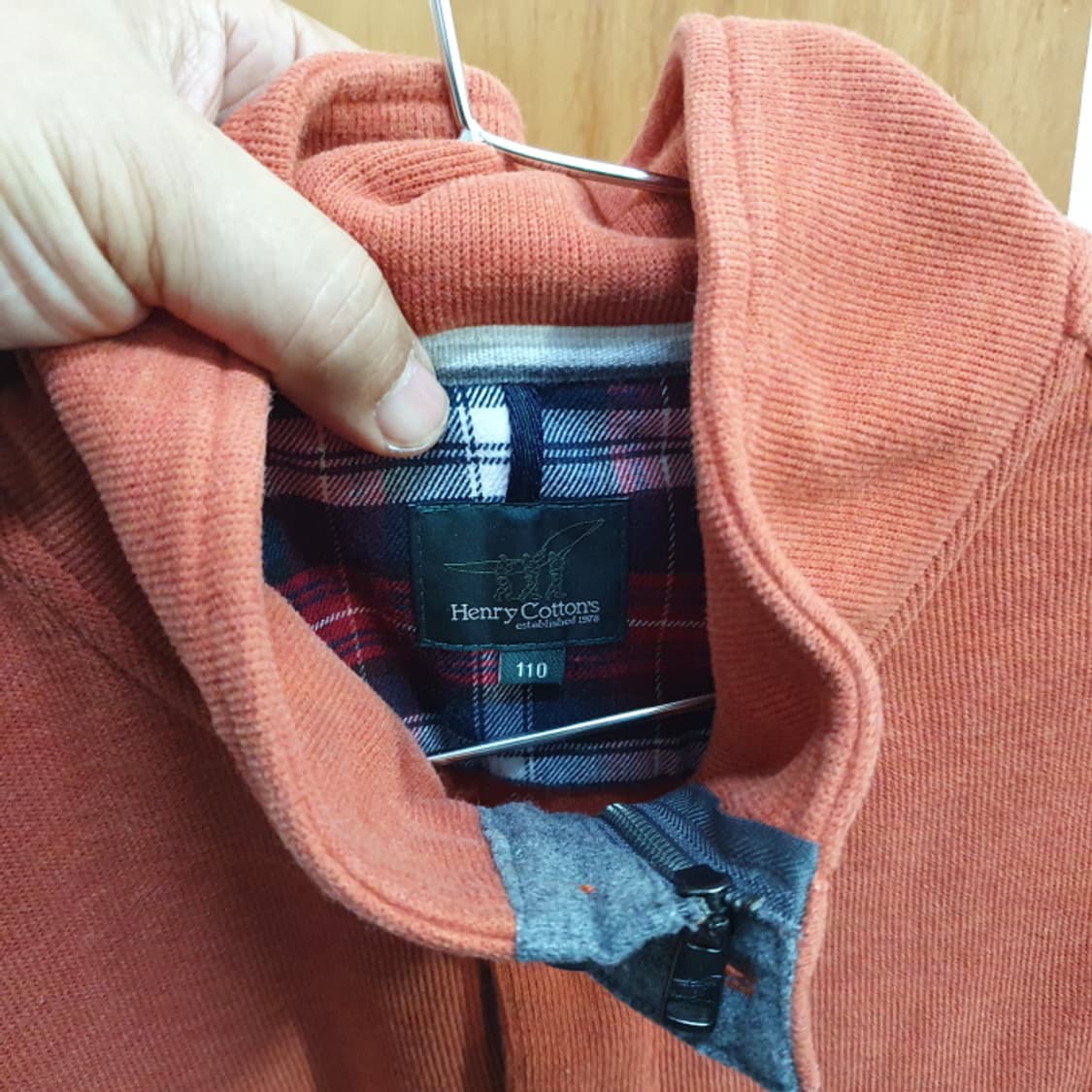 헨리코튼 겨울 남자 집업티(110) 상품이미지9