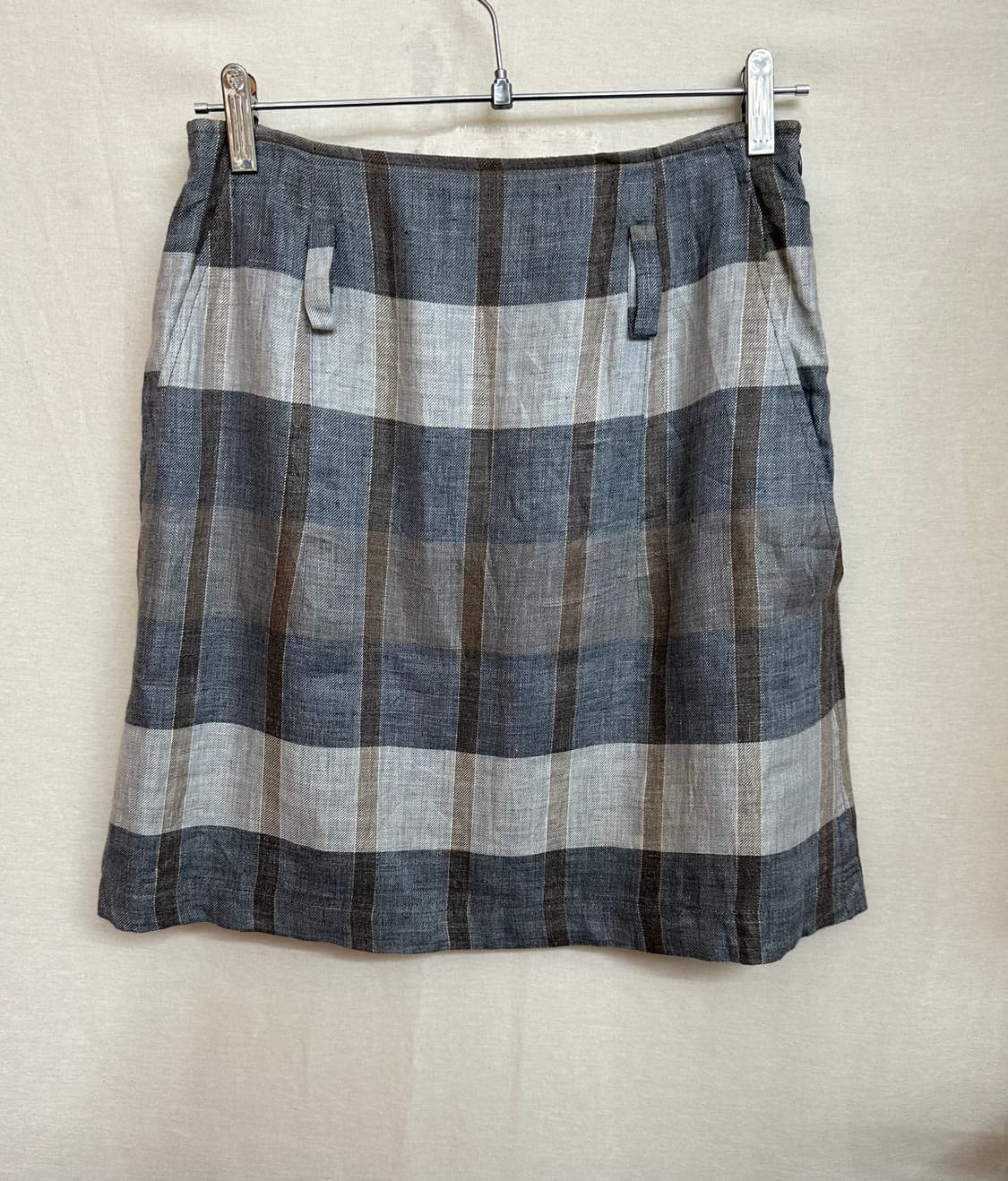 donna crre linen skirt 상품이미지3
