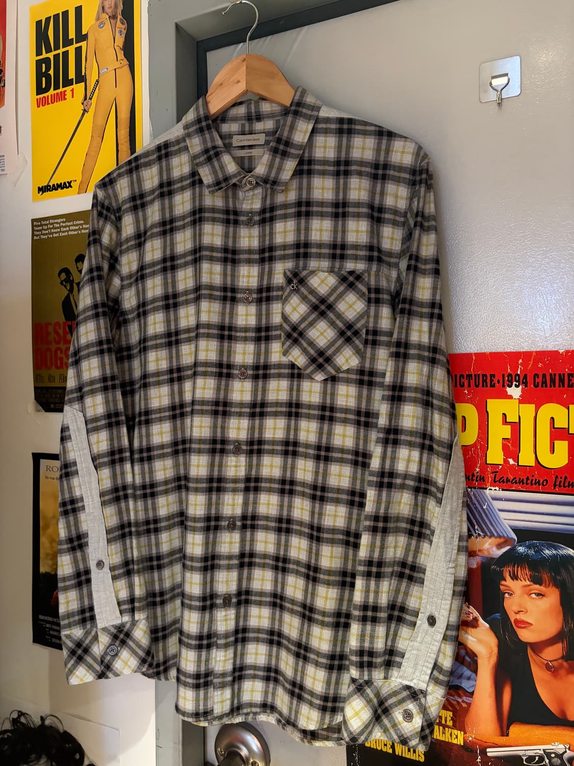캘빈클라인 타탄체크 셔츠 상품이미지1