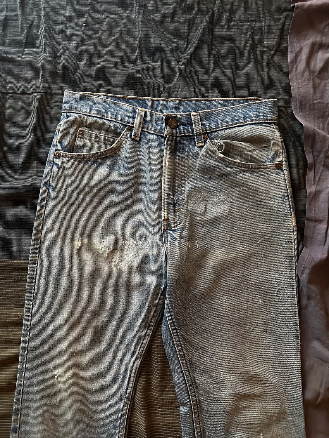 80s USA Levis 517 Boots Cut Denim Pants 상품이미지2