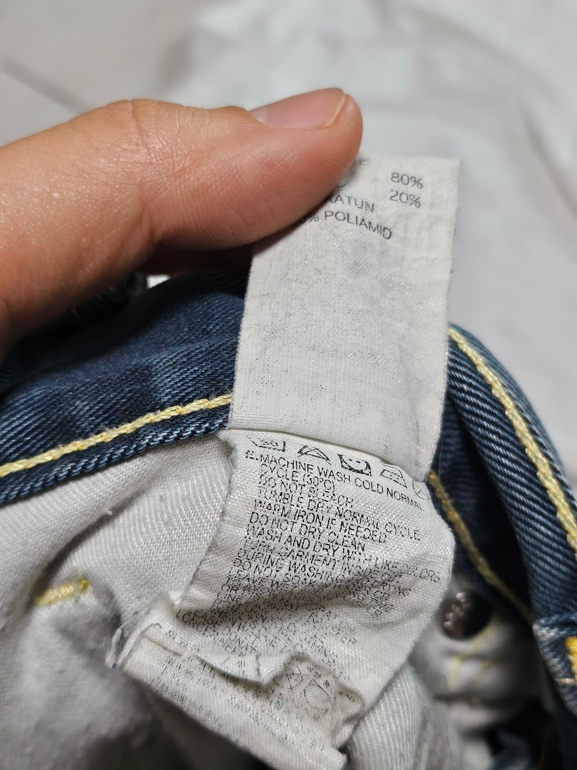 리바이스 504 데님 팬츠 32 상품이미지5