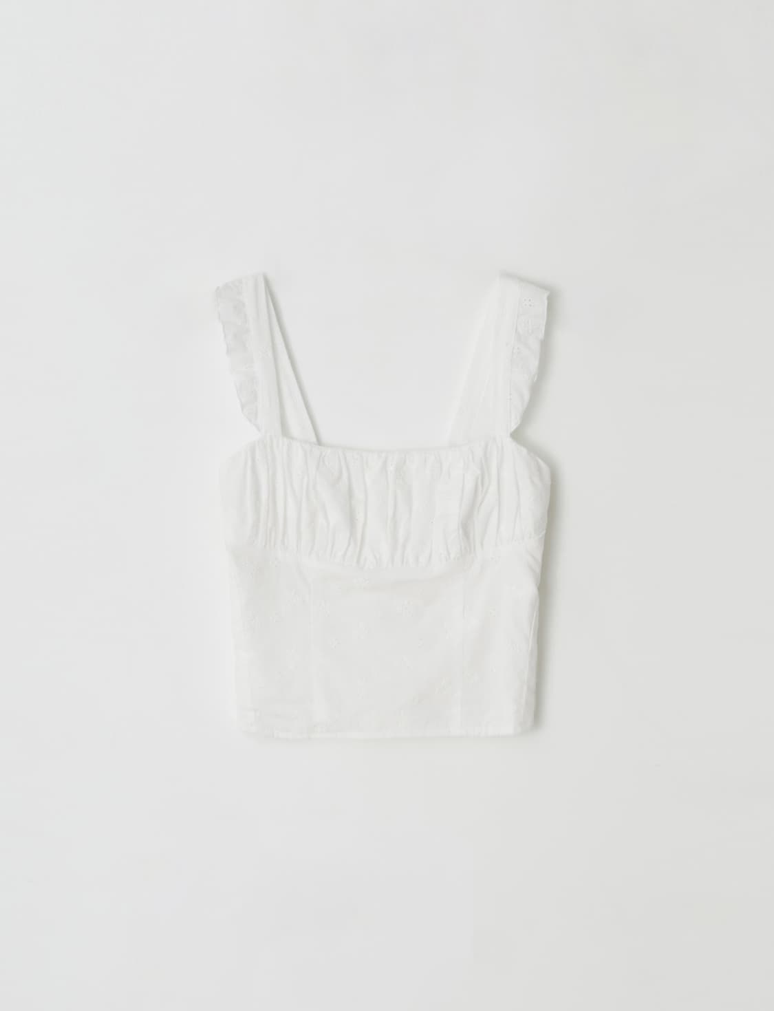 레터앤 헤일리 펀칭 블라우스&스커트 팬츠 상품이미지2