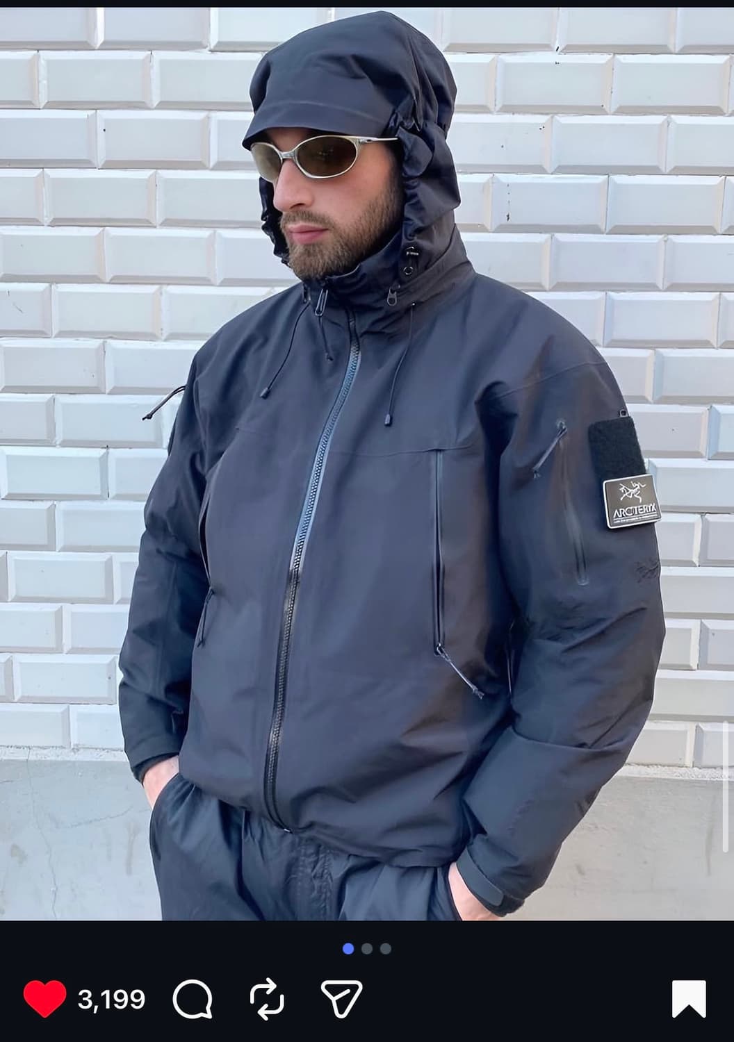 아크테릭스 리프 알파자켓 블랙L Gen2 상품이미지1