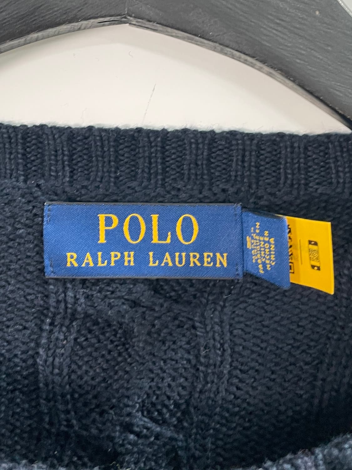 폴로 랄프로렌 케이블 라운드 니트 (on.624) 상품이미지4