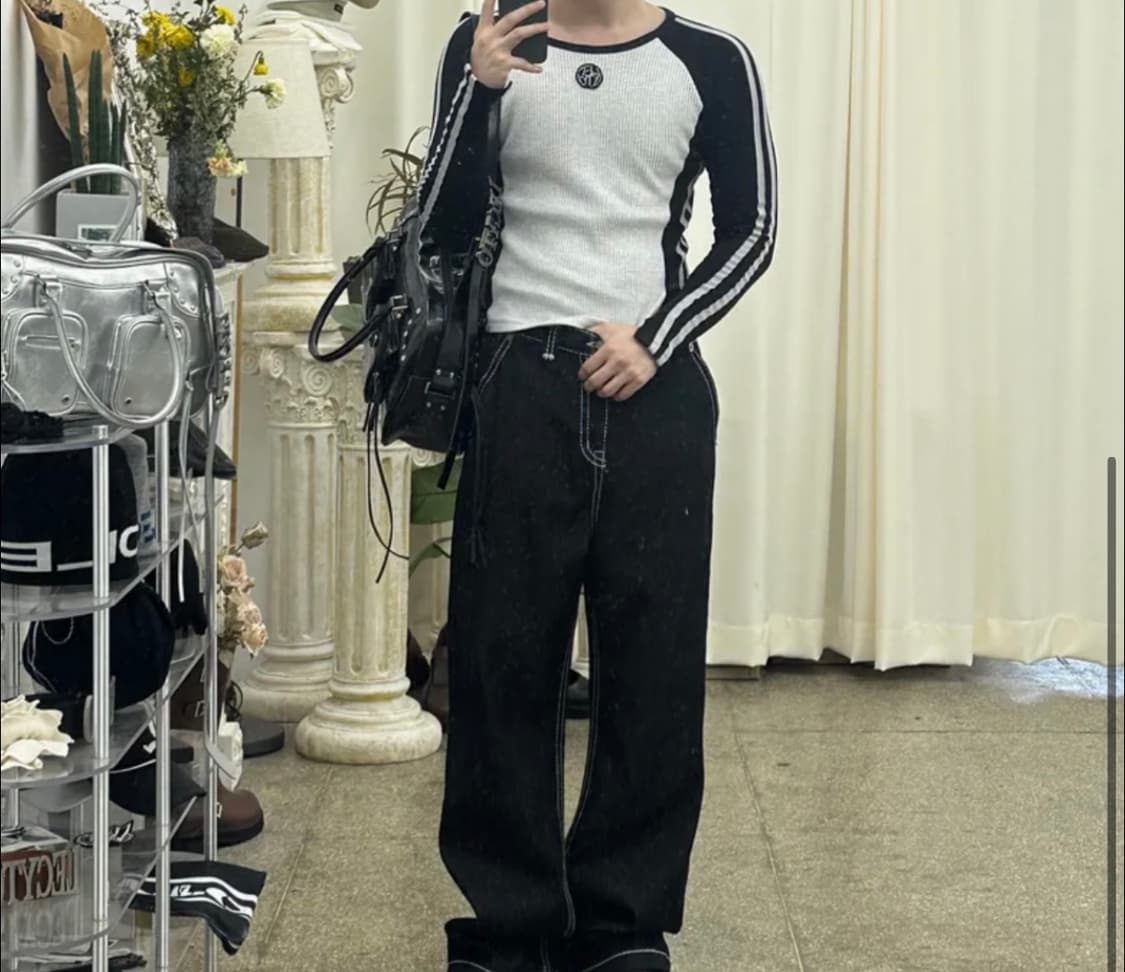 레씨토 비고로소 빈티지 머슬티 롱슬리브 티셔츠 상품이미지2